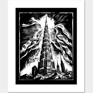Burj Khalifa Posters and Art